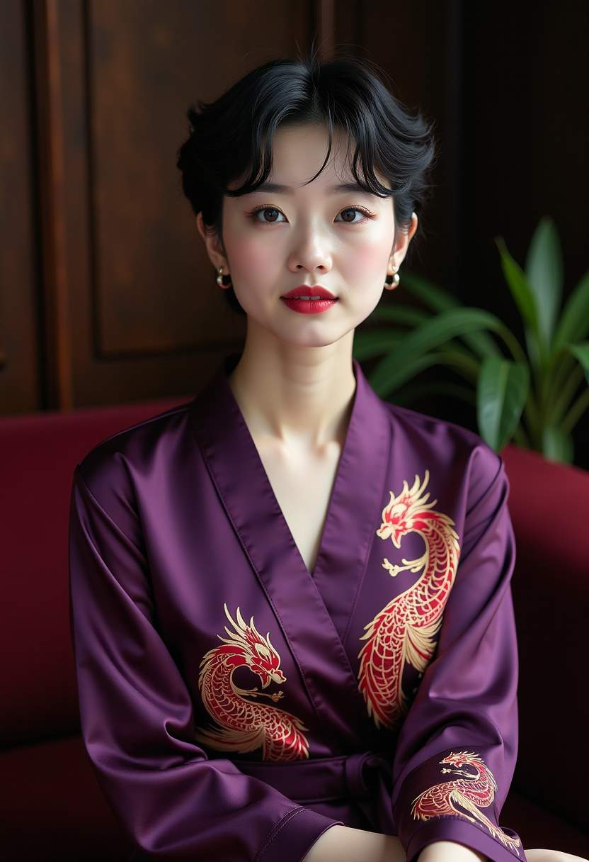 她来自雾中